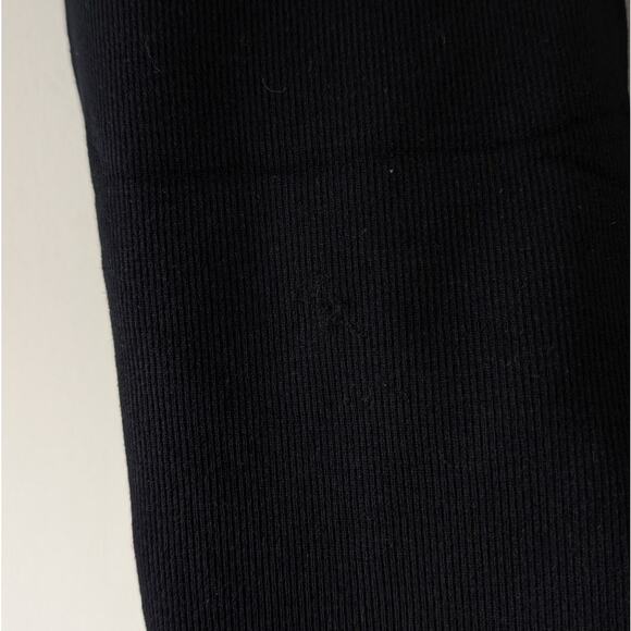 Lunya Soft Supportive Seamless Modal Cropped Leggins Black Pants - Picture 7 of 7